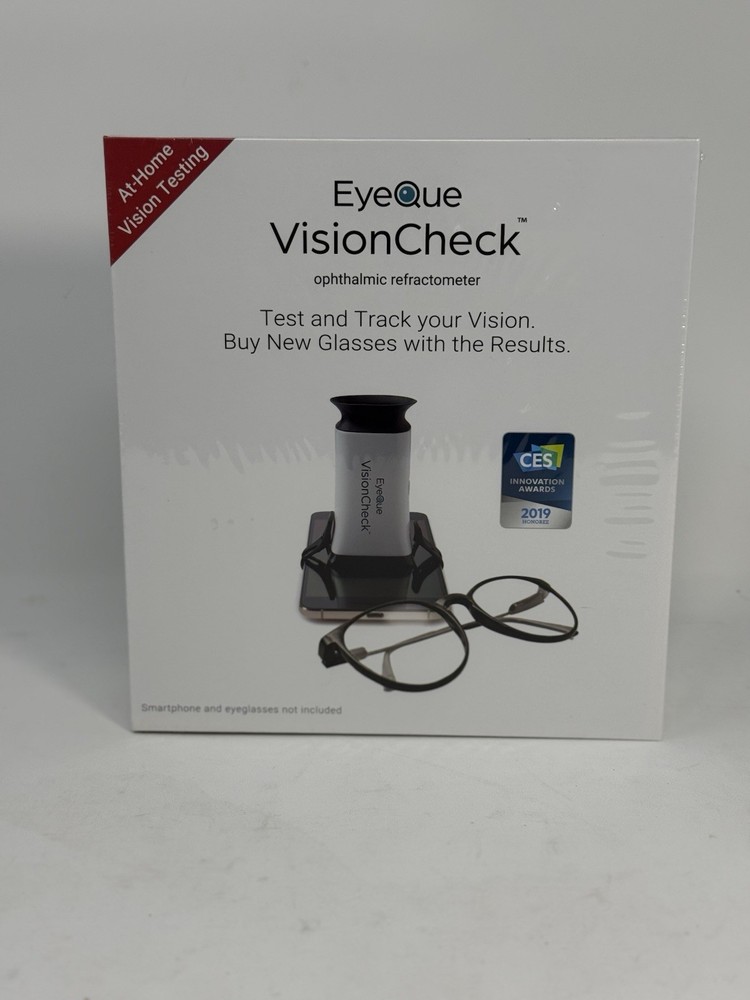 EyeQue Personal Vision Tracker Ophthalmic Refractometer Home Test Kit
