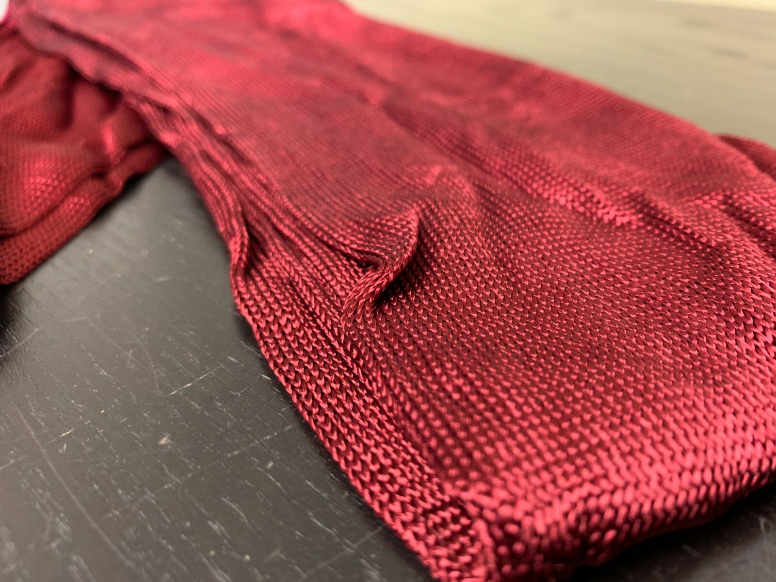 Civil War WINE / MAROON Colored Staff Officer SILK Sash - 90" long - NEW