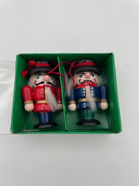 Vintage Ames Nutcracker Ornaments--2.5"