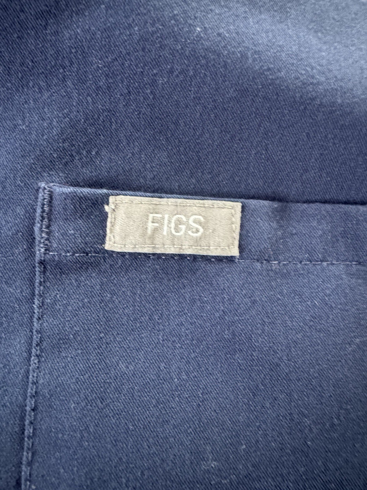 FIGS scrubs women set Blue Navy M Tech Collection Read