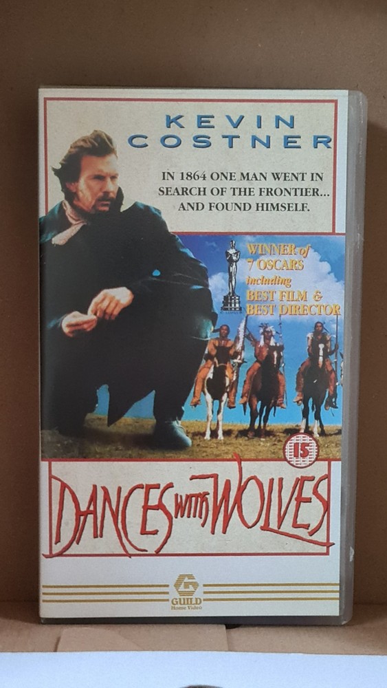 Dances with Wolves (1991, VHS) Pre-owned