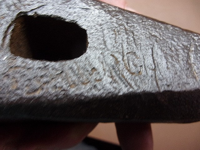 Vintage 1 5/8" TOP SWAGE BLACKSMITH'S HAMMER HEAD3 Lbs. 6.4 Oz. Clean Oldie!