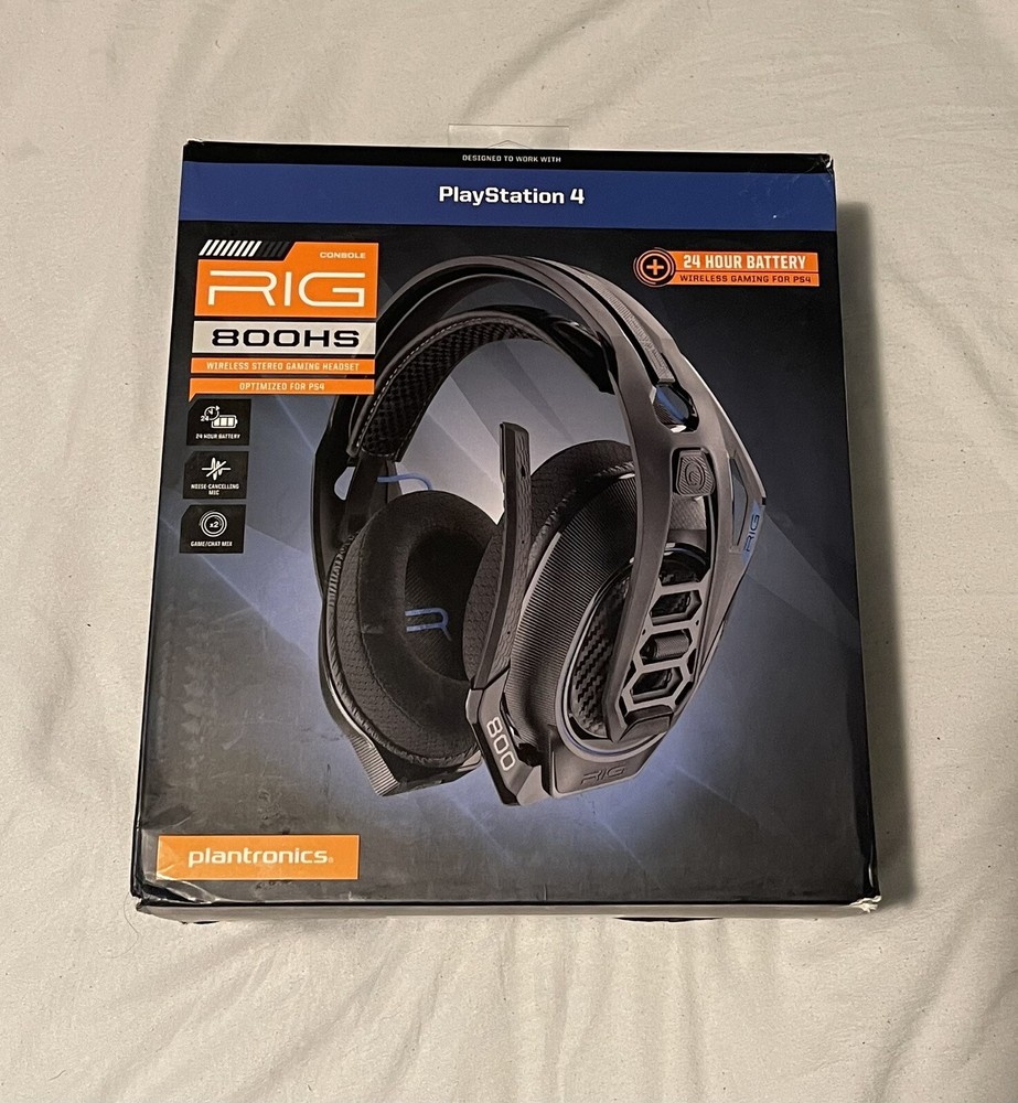 Plantronics RIG 800HS Wireless Stereo Headset for PlayStation 4,