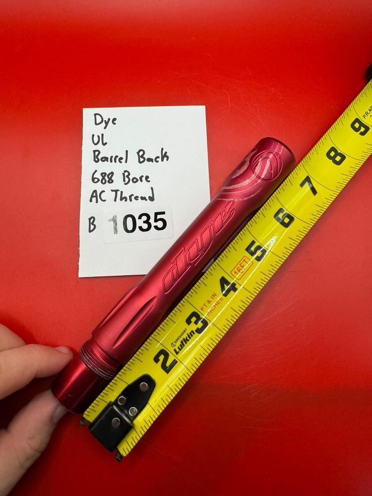 Dye UL Paintball Barrel Back 688 Bore AC Thread