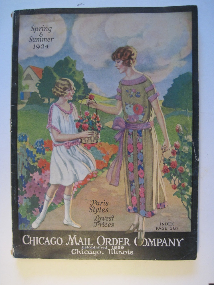 Vintage Chicago Mail Order Company Spring/Summer 1924 Catalog EUC!
