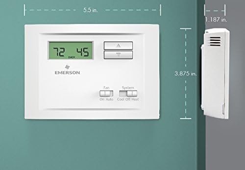 Termostato digital no programable mejorado para el hogar