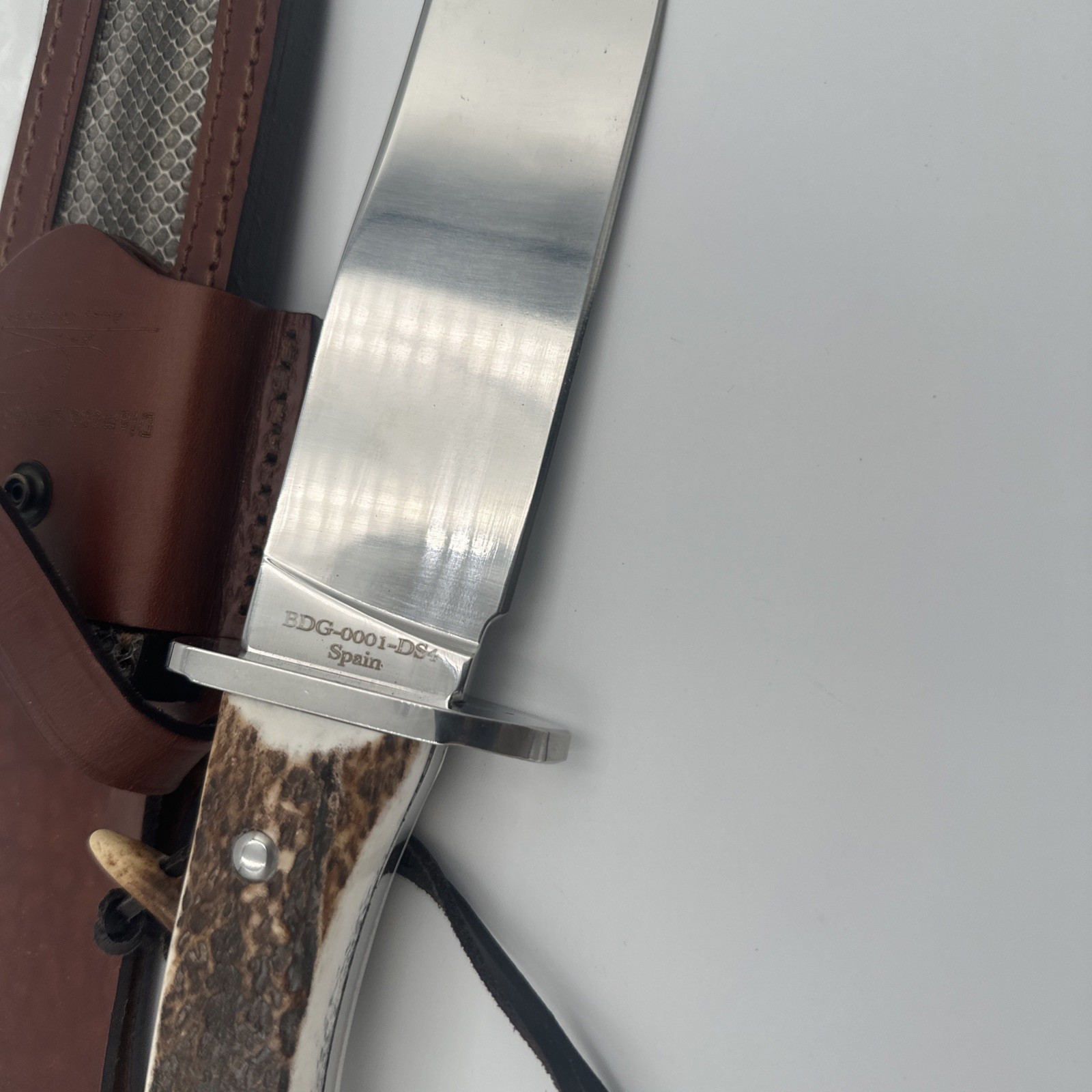 Bulldog Brand Bowie Stag Knife Limited Edition Handmade New