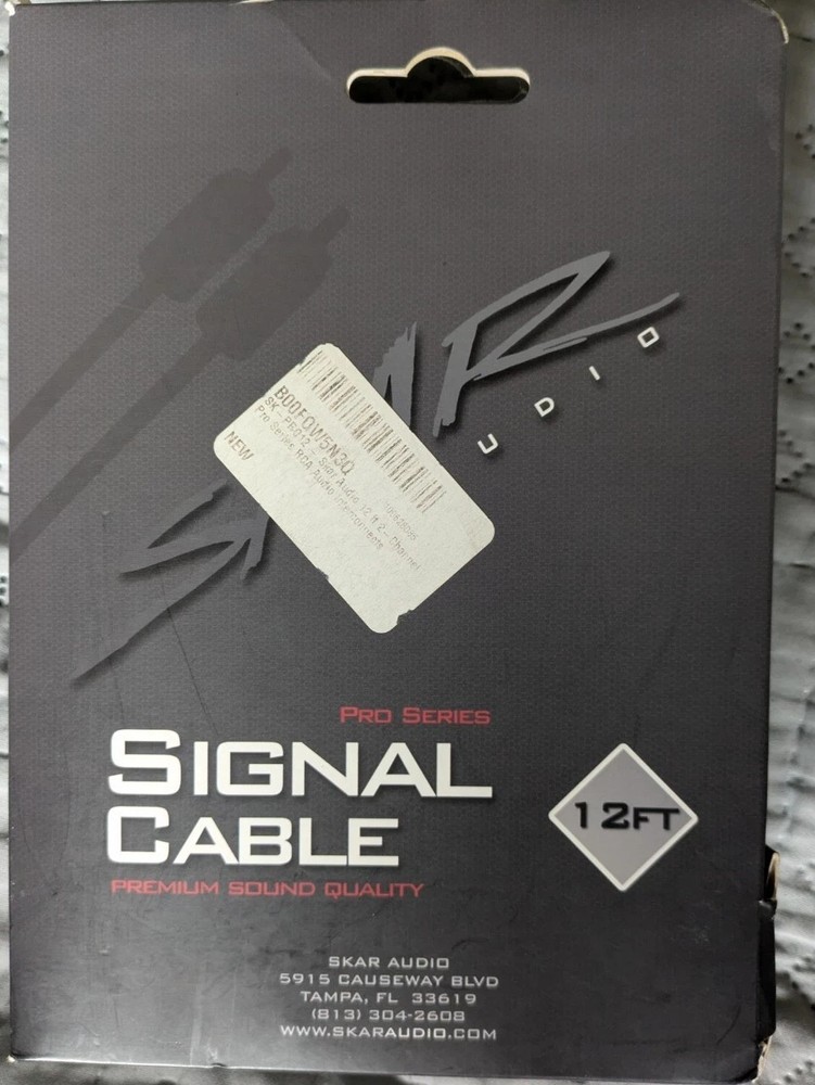 Skat Audio 12ft Signal Cable