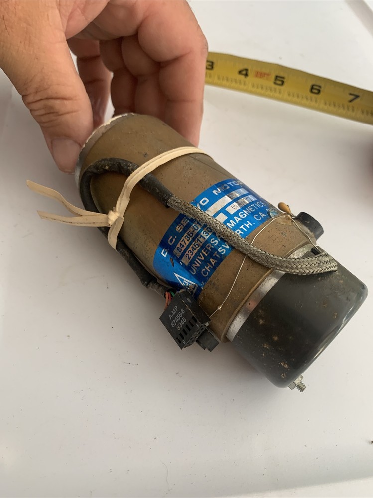 84735-01A DC Servo PRECISION Electric MOTOR Part W/ ENCODER Free Shipping