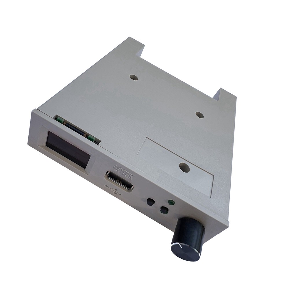 Floppy Drive Emulator 435 MCU w/ Rotary Encoder OLED FlashFloppy - Black