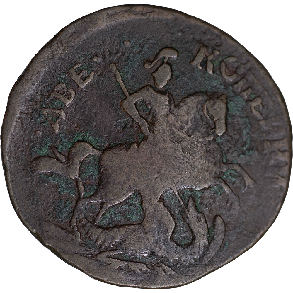 1757 Russia 2 Kopeks ~ VF