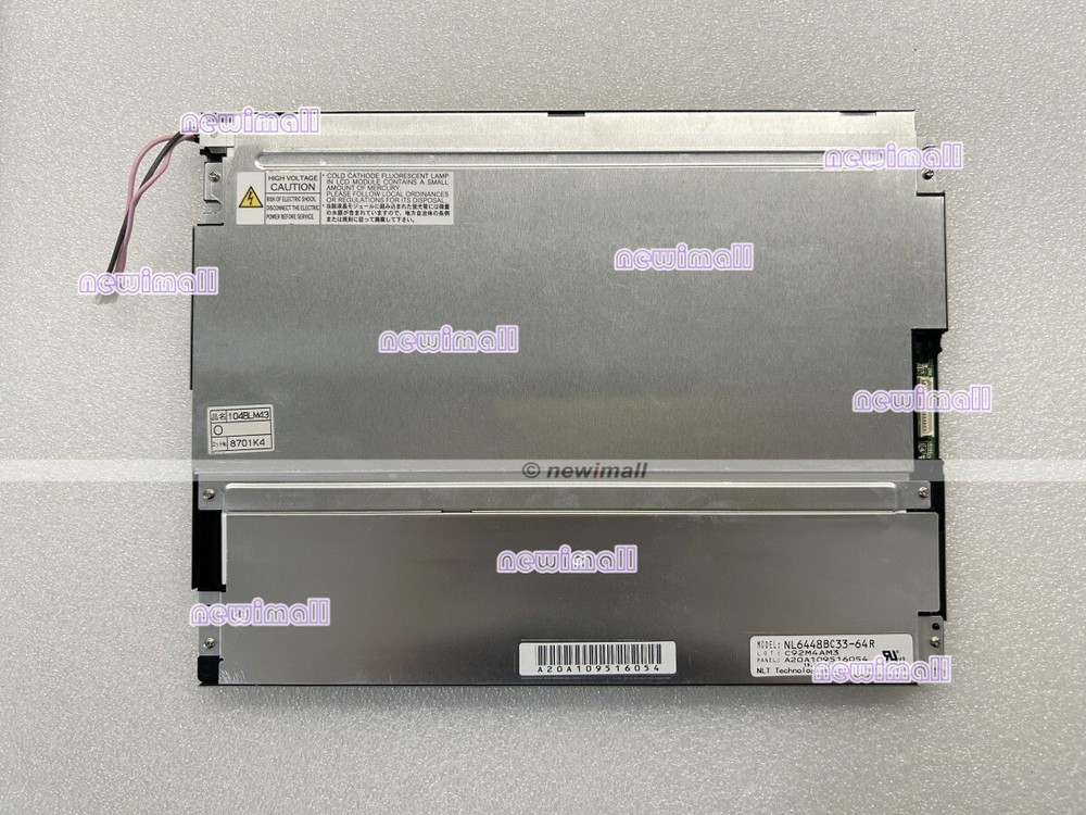 10.4" inch NL6448BC33-64 NL6448BC33-64R LCD display Screen Panel Replacement