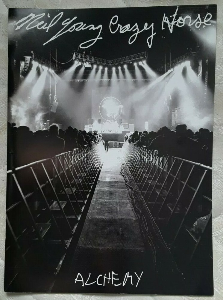 Neil Young tour book 2012