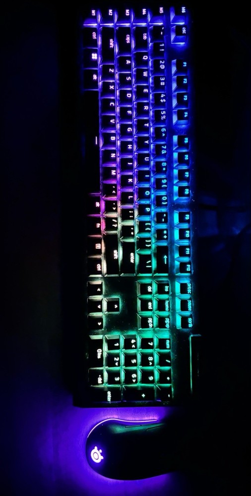 Razer BlackWidow V4 X Gaming Keyboard & SteelSeries Mouse Bundle