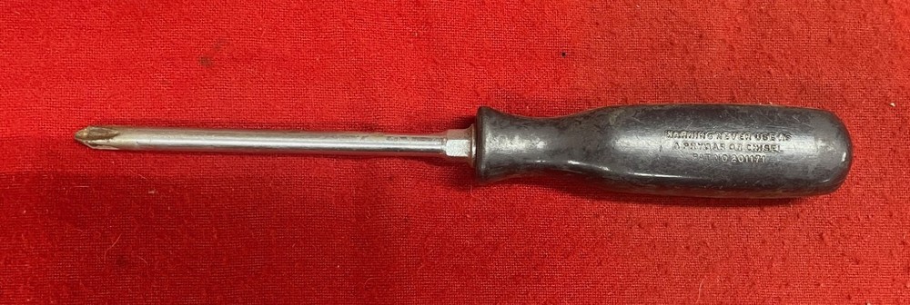 Snap-on Tools No. 2 Phillips Screwdriver Black Handle - SSDP42No 2 USA