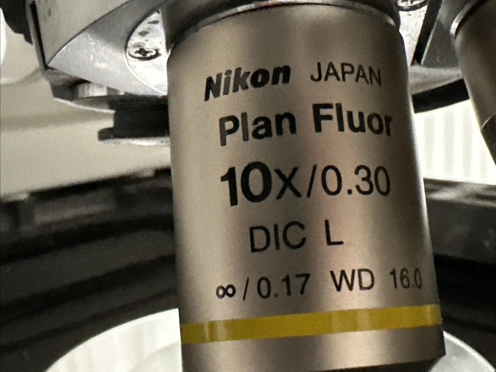 Nikon Eclipse TE300 Inverted Microscope Plan Fluor 10/20/40x Eppendorf 6540 R094