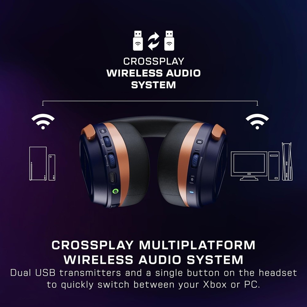 NEW Turtle Beach Stealth 700 Gen 3 Wireless Multiplatform Gaming Headset-Cobalt