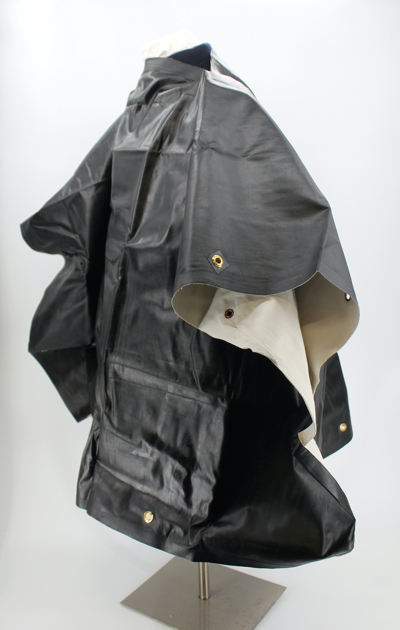 Civil War Rubber Army Poncho - Reenactment