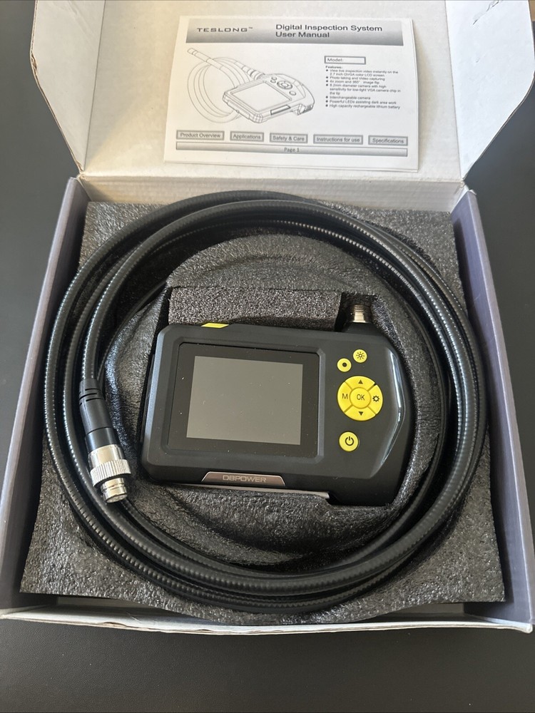 Teslong Portable Digital Endoscope