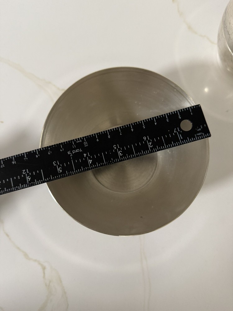 Vintage Apple Pear Fruit Trinket Nesting Box Containers Silver plated MCM Decor