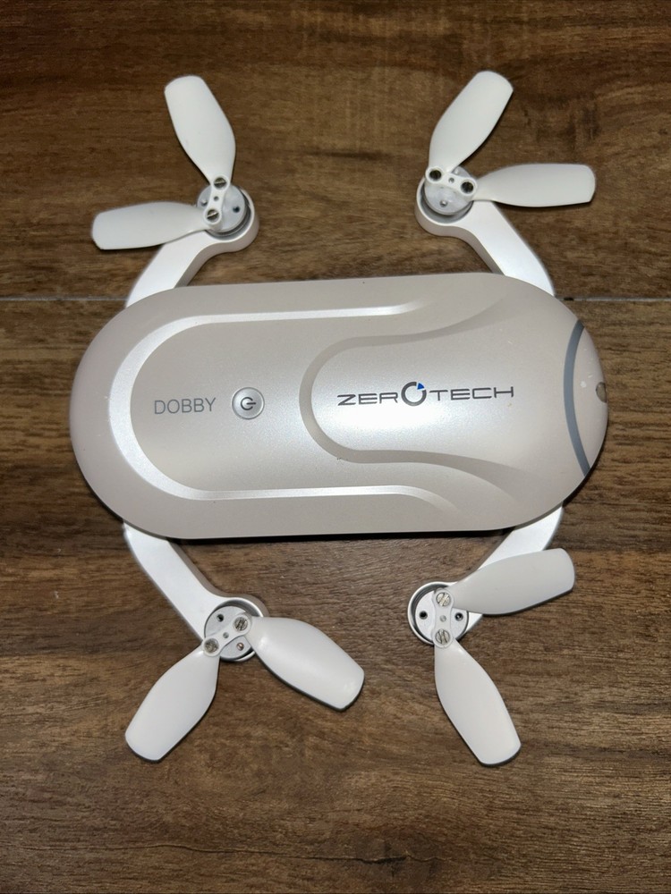 Dobby Zero Tech Pocket Drone W 4 HD Camera Model DB16-100B