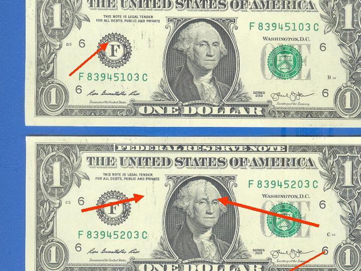 ERROR == OVER print and ink  === Ten notes....== == ==  LQQK  at  all  10 notes