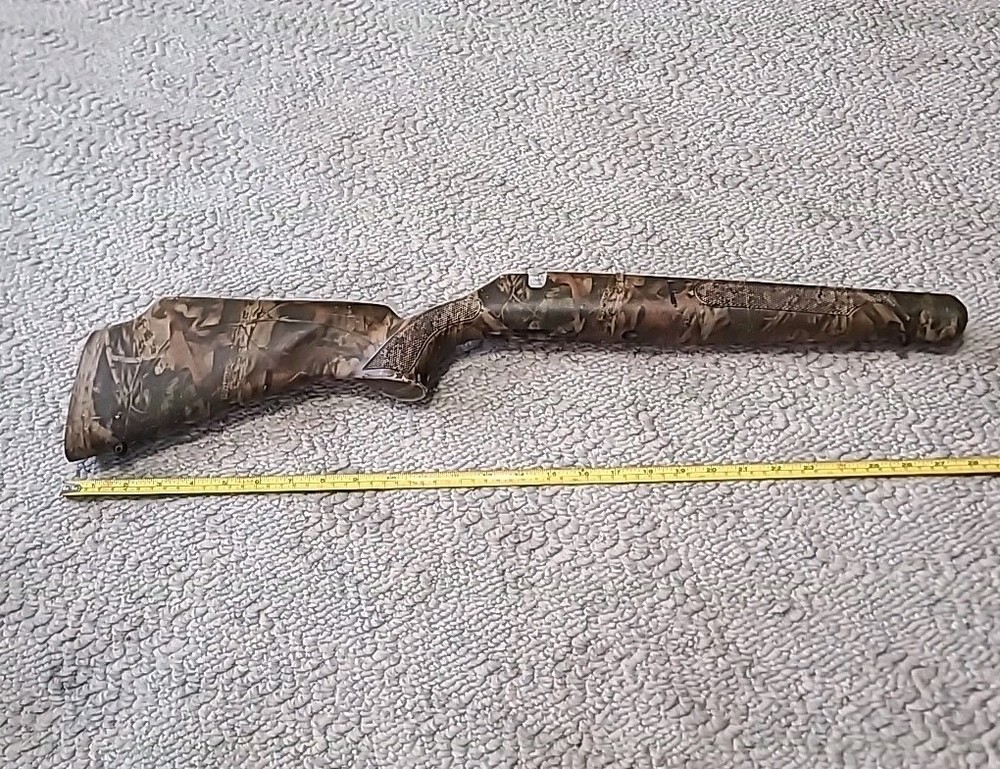Knight Disc Inline Muzzleloader Solid Synthetic Camo Stock Camoflauge
