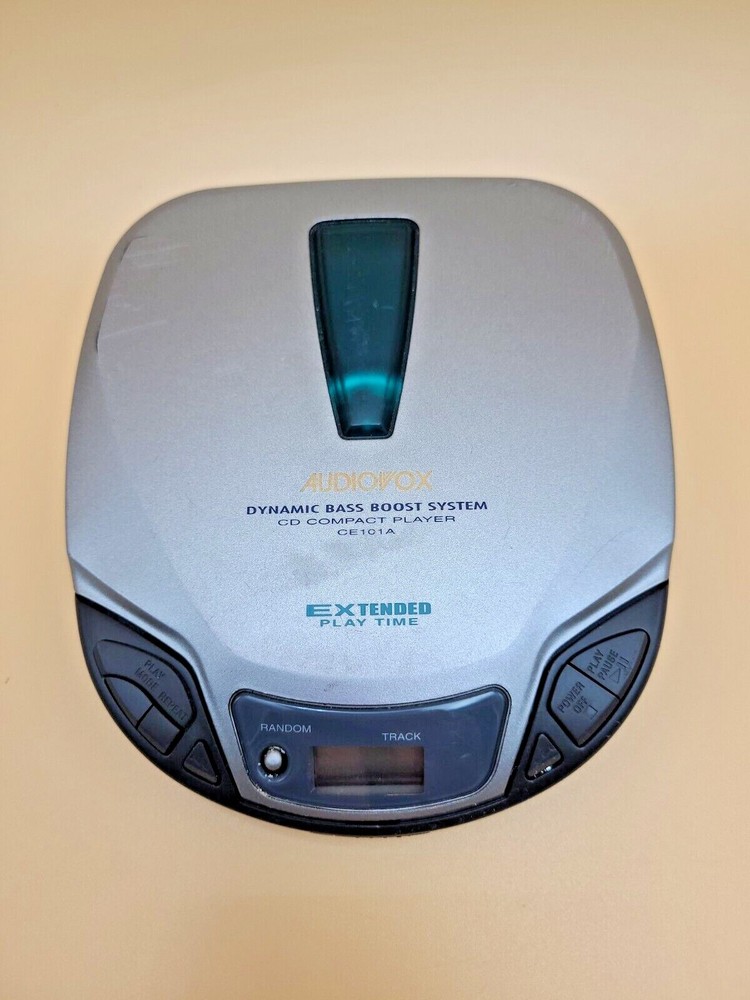 AUDIOVOX CE-101A  CD PLAYER DYNAMIC BASS BOOT SYSTEM TESTED