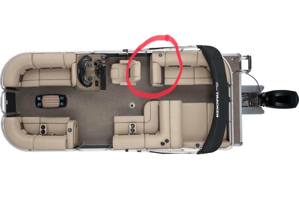 SunTracker Pontoon Back Rest