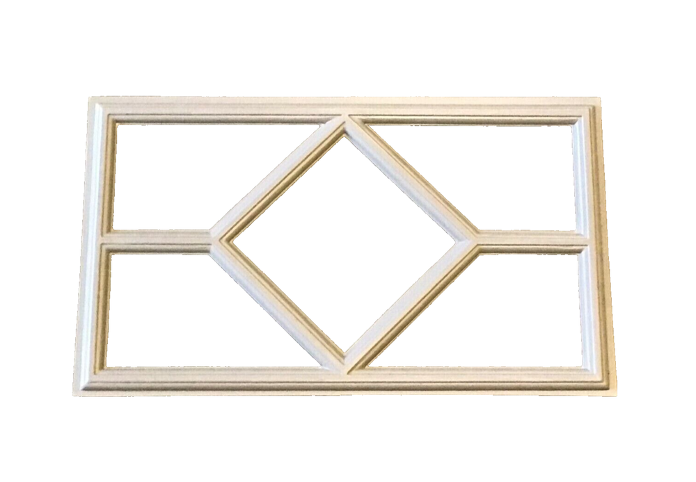 4 Amarr Waterford Replacement Insert for Short Panel Amarr Garage Doors Sandtone