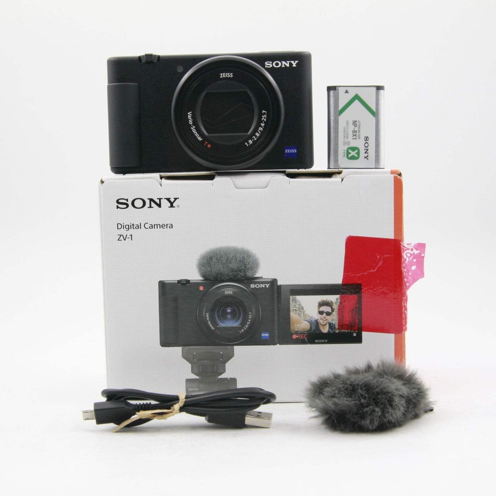 * OPEN BOX EXCELLENT * Sony ZV-1 Digital Camera (Black)