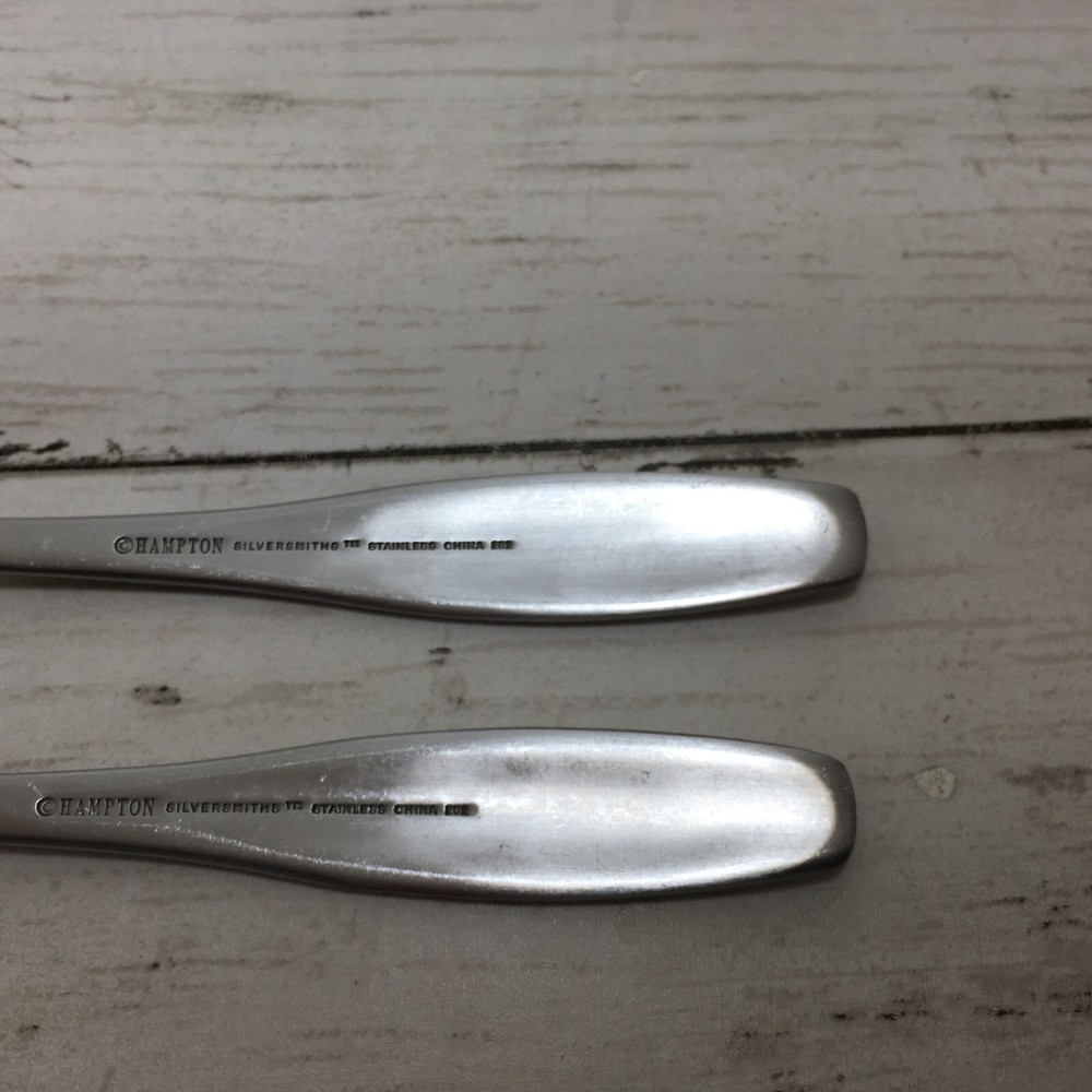 Hampton Silversmiths Gourdon 18/0 Stainless Flatware Dinner Fork x 2