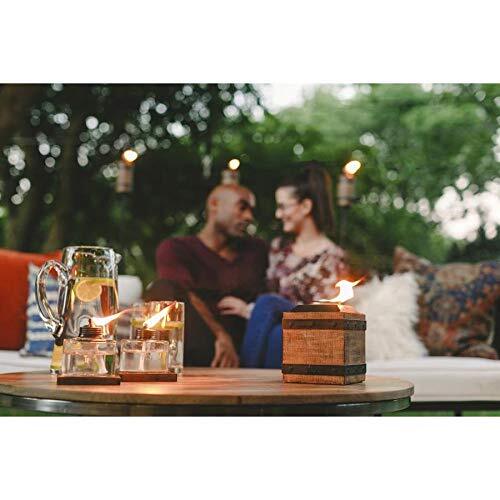 Table Torch Votive Tiki