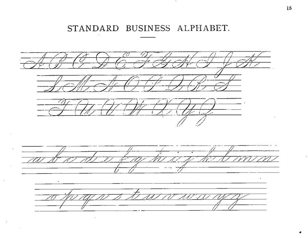 Calligraphy Practice Sheet Victorian Alphabet Upper Lowercase Writing Guide