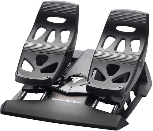 Thrustmaster - TFRP Rudder Pedals for Flight Simulators Compatible with PC, PS4,