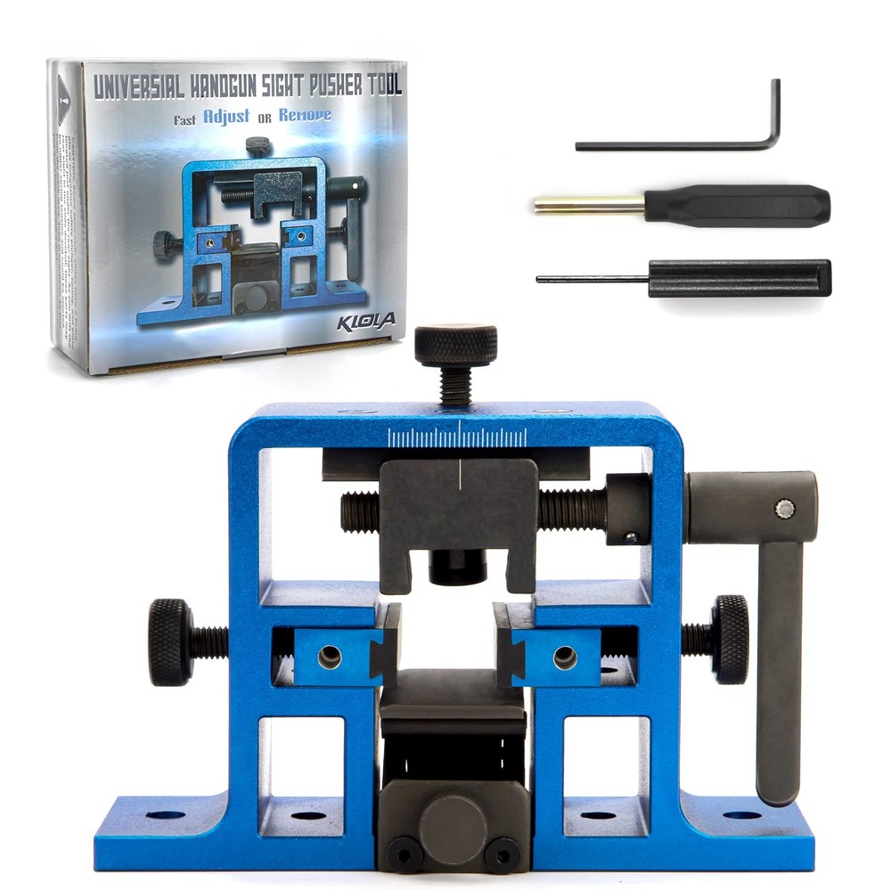 Universal Pistol Sight Pusher Tool Upgraded with Free Front Sight Tool Installat