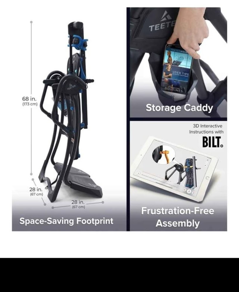 Teeter LX9 FitSpine Inversion Table with Back Pain Relief kit