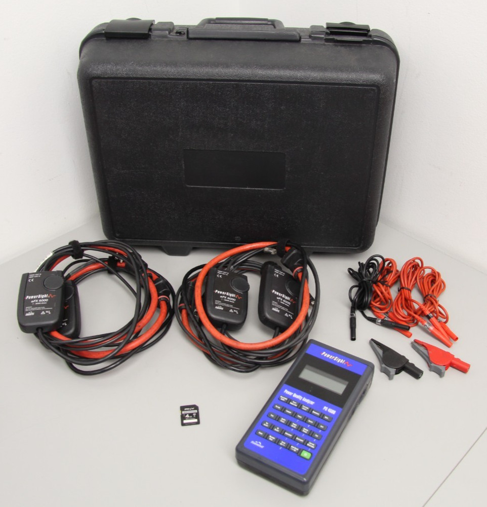 Summit Technology PowerSight PS4500 Power Quality Analyzer With 4 eFX6000 Probes