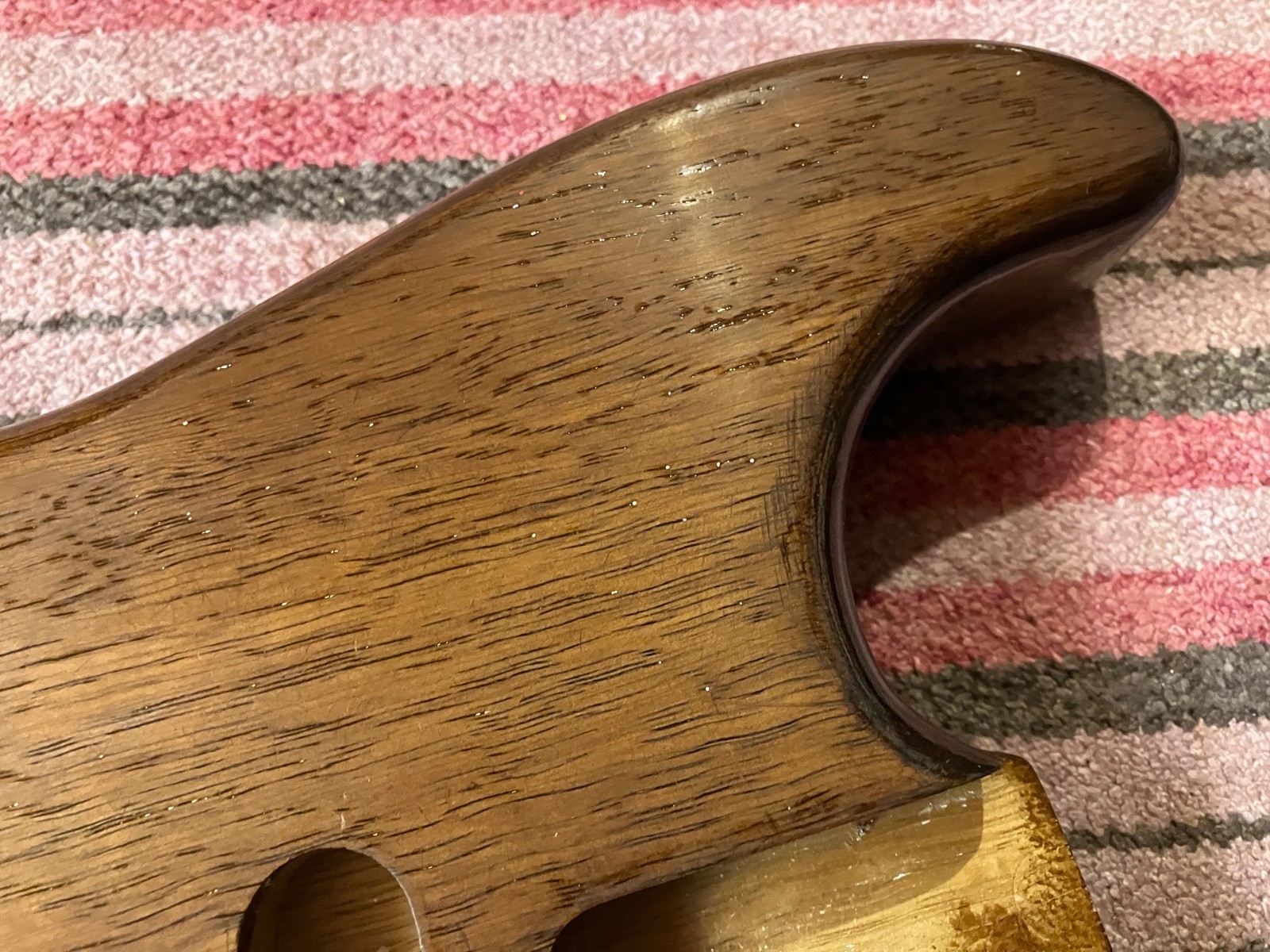 80's Custom Ax Korina Strat Style Guitar Body Stratocaster-Nice Quality