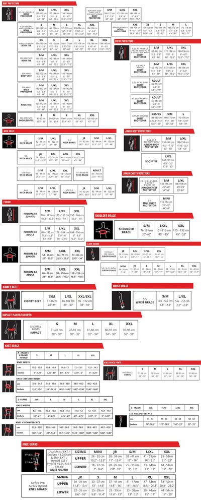 Leatt 3.5 Black Chest Protector size 2X-Large