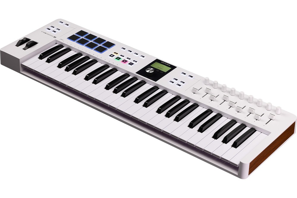 Arturia KeyLab Essential Mk3 49-key MIDI Keyboard Controller - White