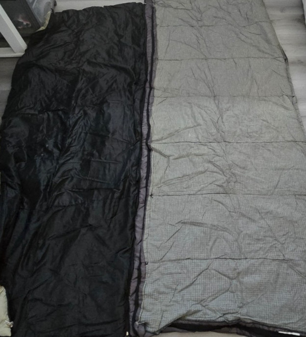 Eddie Bauer Rectangular Sleeping Bag 30°F w/ Removable Comfort Shell Camping