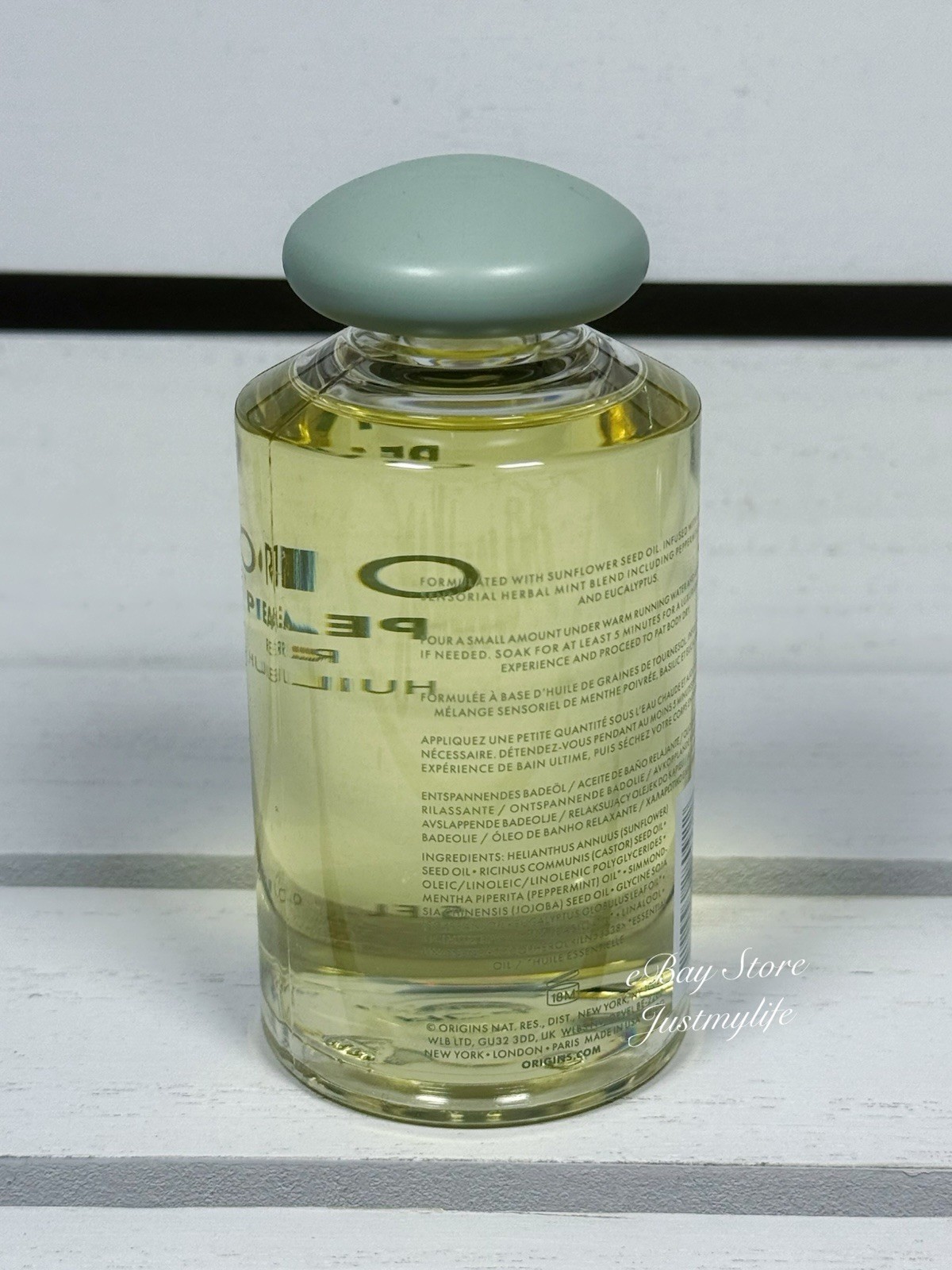 Origins Peace Of Mind Relaxing Bath Oil, Full Size 5Oz/ 150mL, NEW