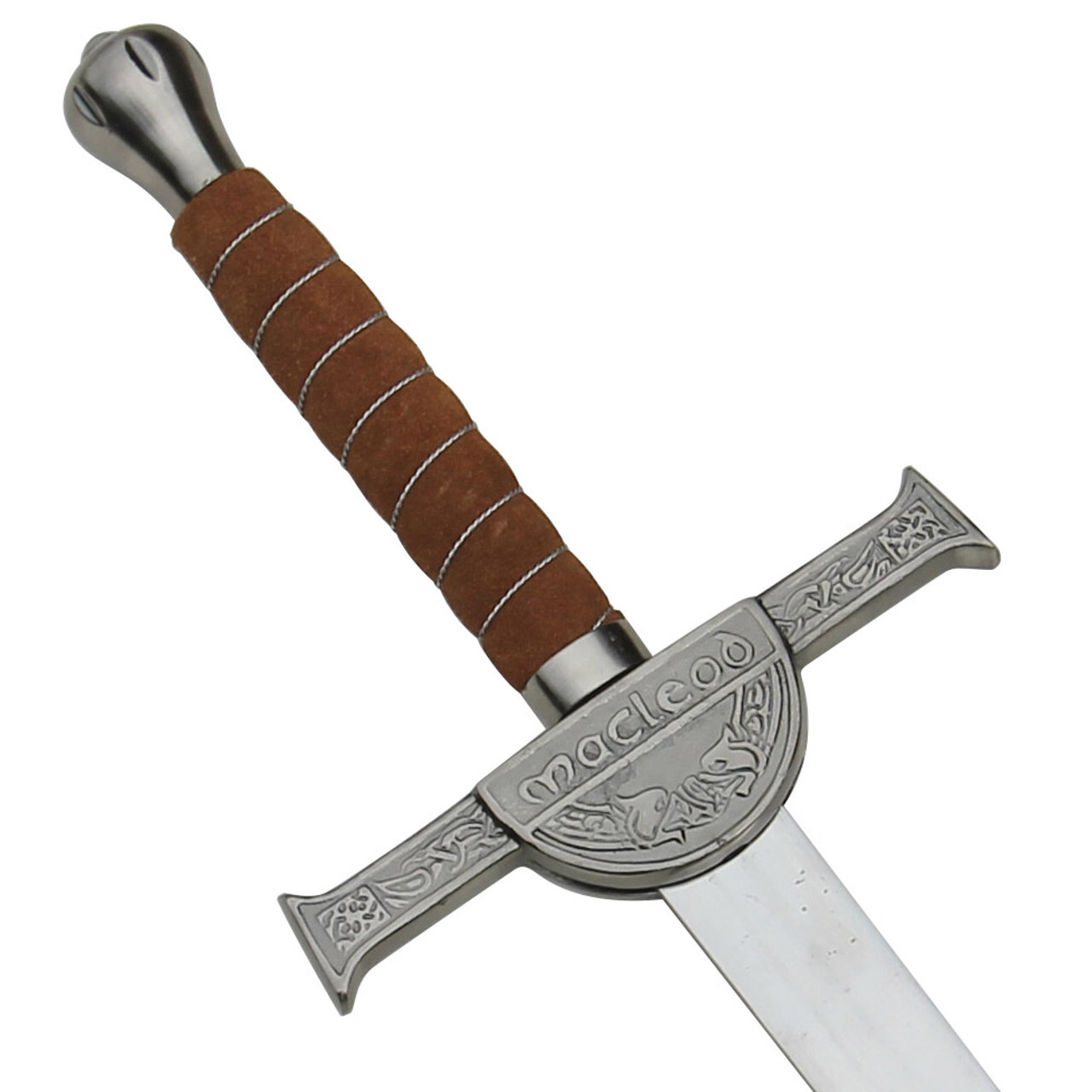 Medieval Macleod Clansman Connor Longsword Replica Stainless Steel Blade
