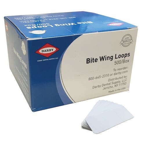 Bite Wing Loops, Paper, Child, 500/Box