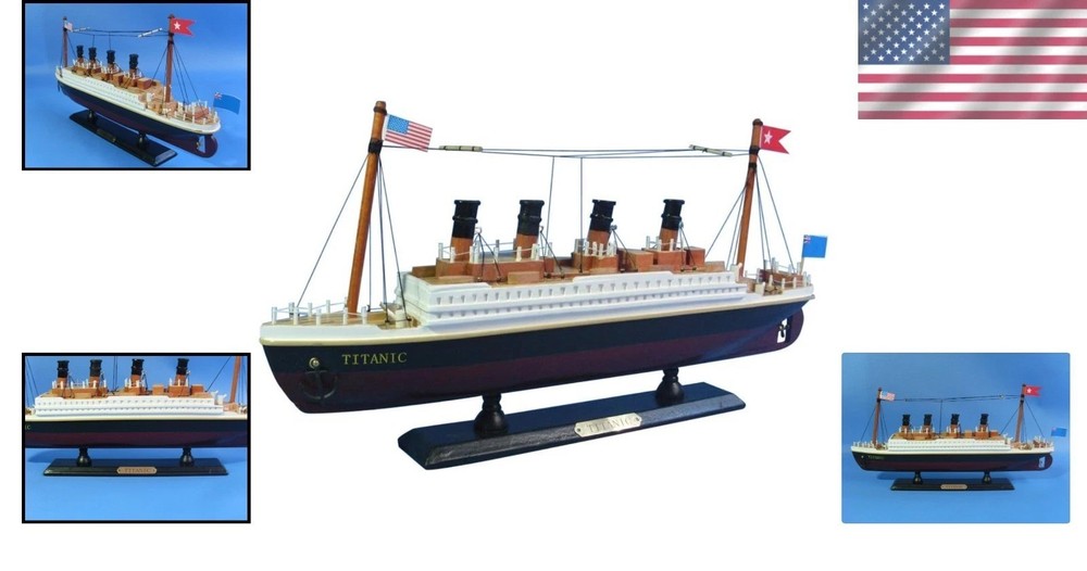Handcrafted RMS Titanic Ship Replica