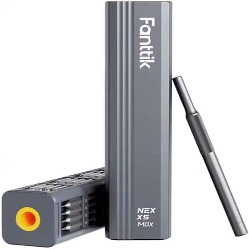 Fanttik E1 Max 3.7V Mini Precision Electric Screwdriver, 50-in-1 Magnetic Bits,