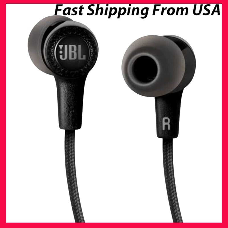 JBL E25BT Bluetooth earphone Black multi point correspondence / call possibility