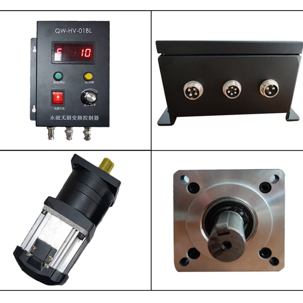 1000W DC Brushless Motor Variable Speed Controller Planetary Gearbox Reducer