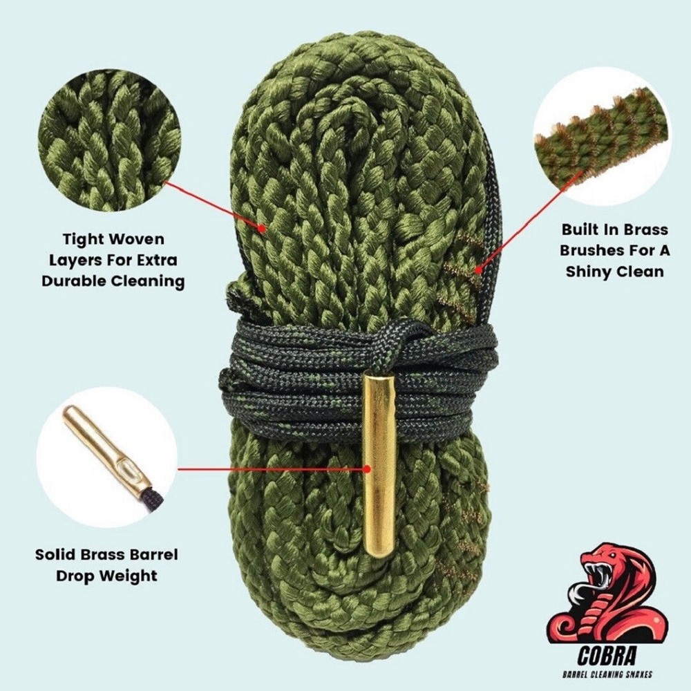 9mm Gun Cleaning Snake Kit – Fast & Effective Pistol Cleaning Solution FAST SHIP